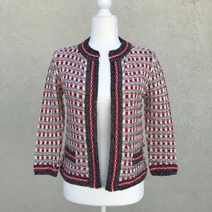 Mango Tweed Crop Jacket